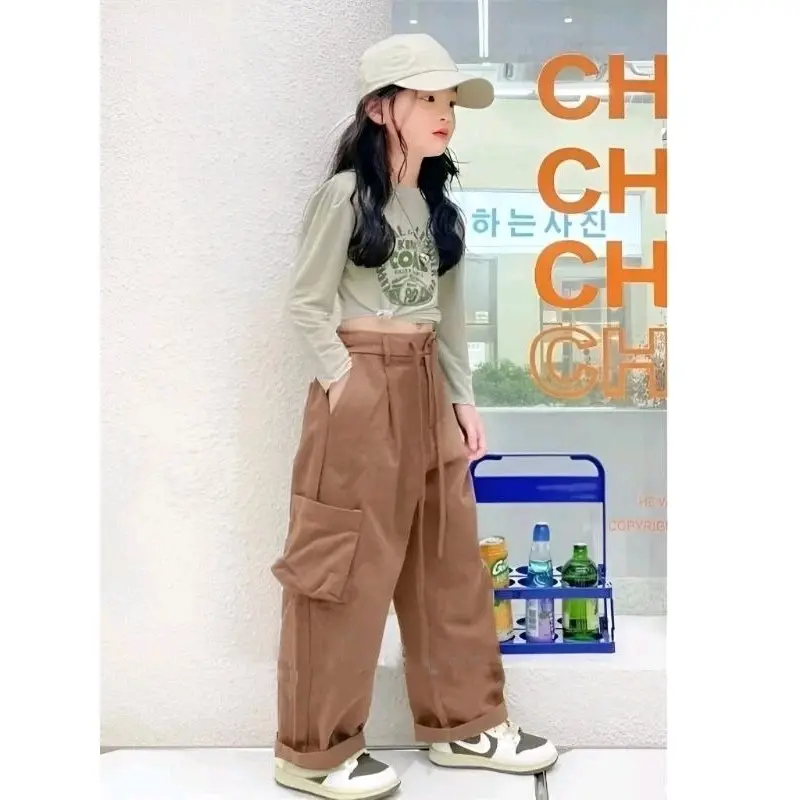 CLANA CARGO TWILL ANAK PEREMPUAN USIA 7-12 THN Polos Celana Cantik 5