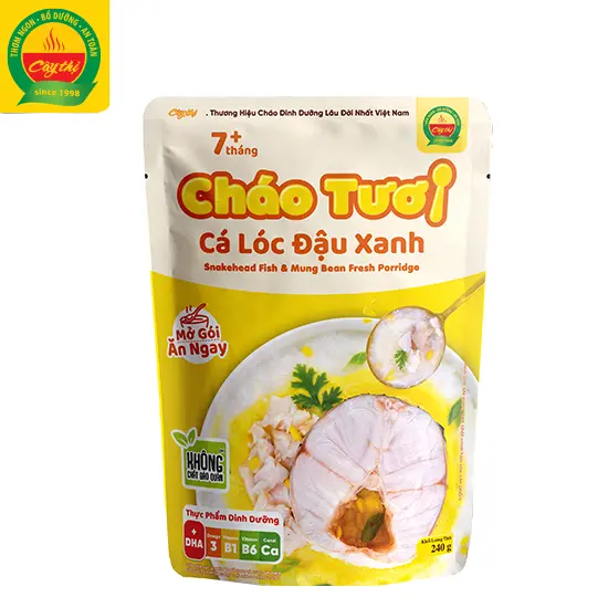 Combo 7 Gói Cháo Tươi Dinh Dưỡng Ăn Liền Cây Thị 3