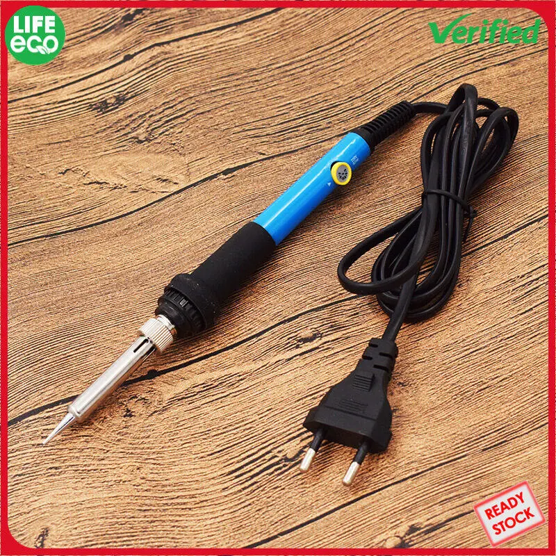 Life Eco 60W Home Welding Adjustable Temperature Tools Soldering Iron Adjustable Temperature Electric Solder Iron Rework Station Mini Handle Heat Pencil Welding Repair Tools Display Temperature Electric  Solder Iron Repair Tool Soldering Ready Stock