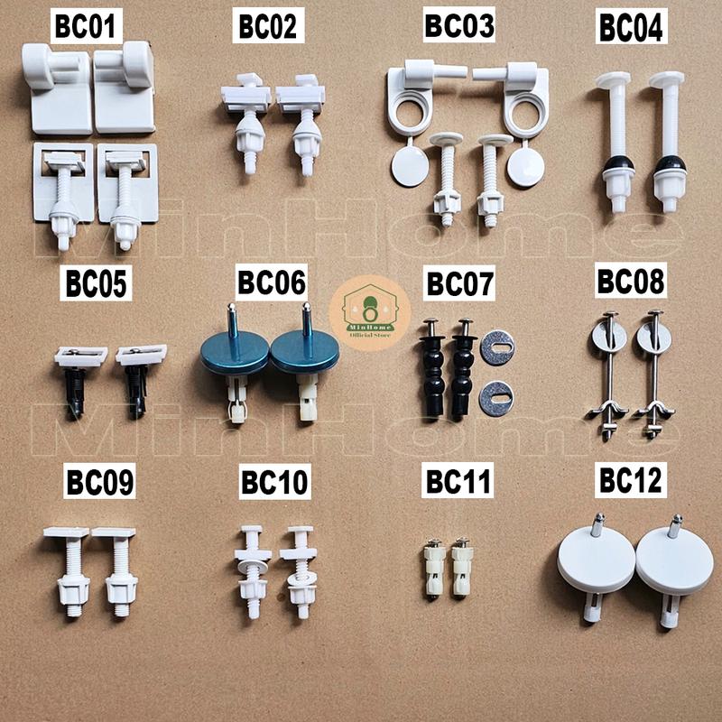 Ốc Chốt Dùng Cho Các Loại Nắp Bồn Cầu Hiện Nay