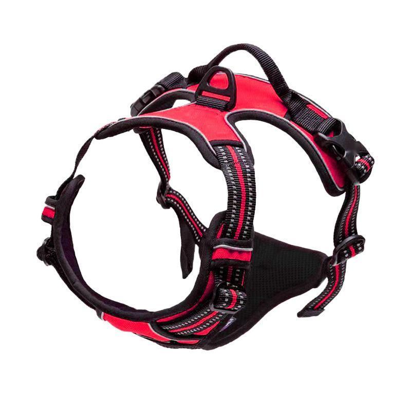 Adjustable Pet Harness, Breathable Comfortable Harness for Small Medium Large Dogs, Comfy & Safe Pet Harness 1