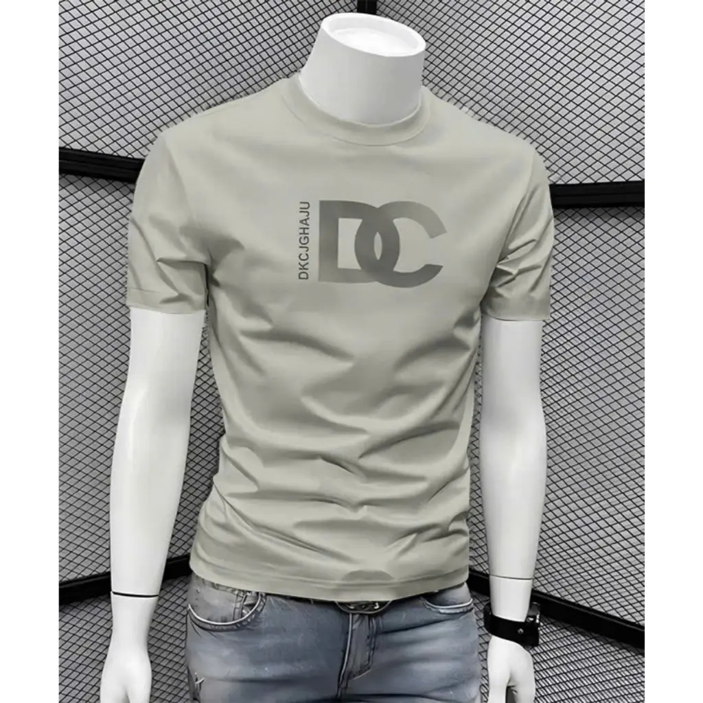 Four-color young men's short-sleeved T-shirt