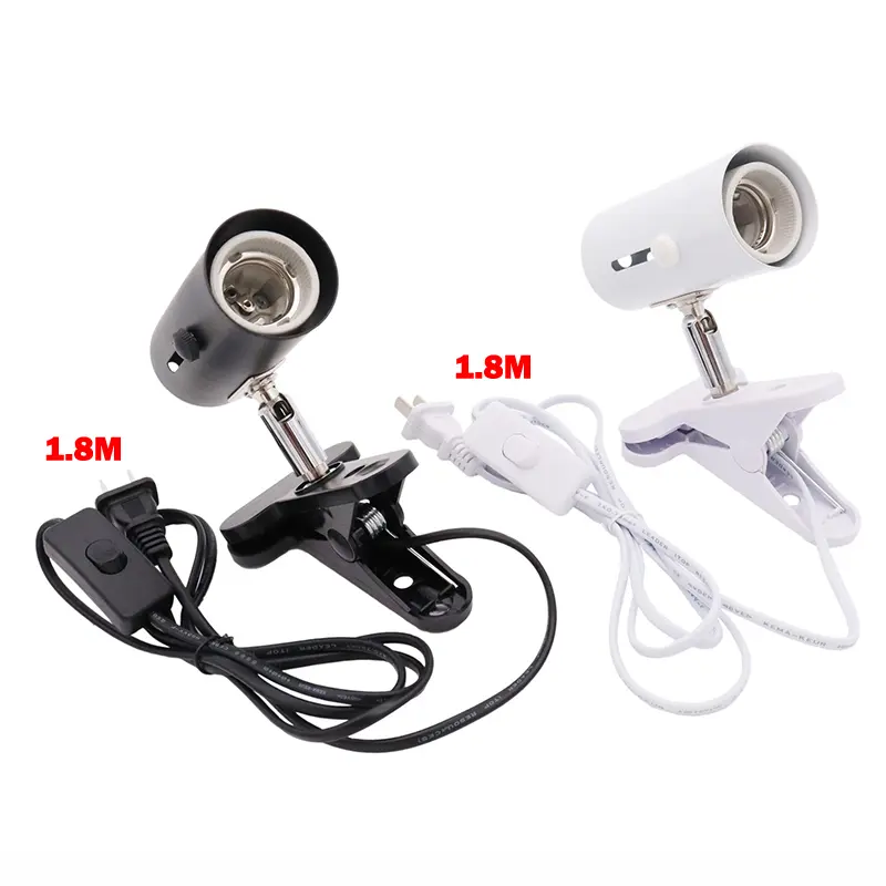 UVA+UVB Reptile Lamp Kit Clip-on Ceramic Light Holder Turtle Basking UV Heating