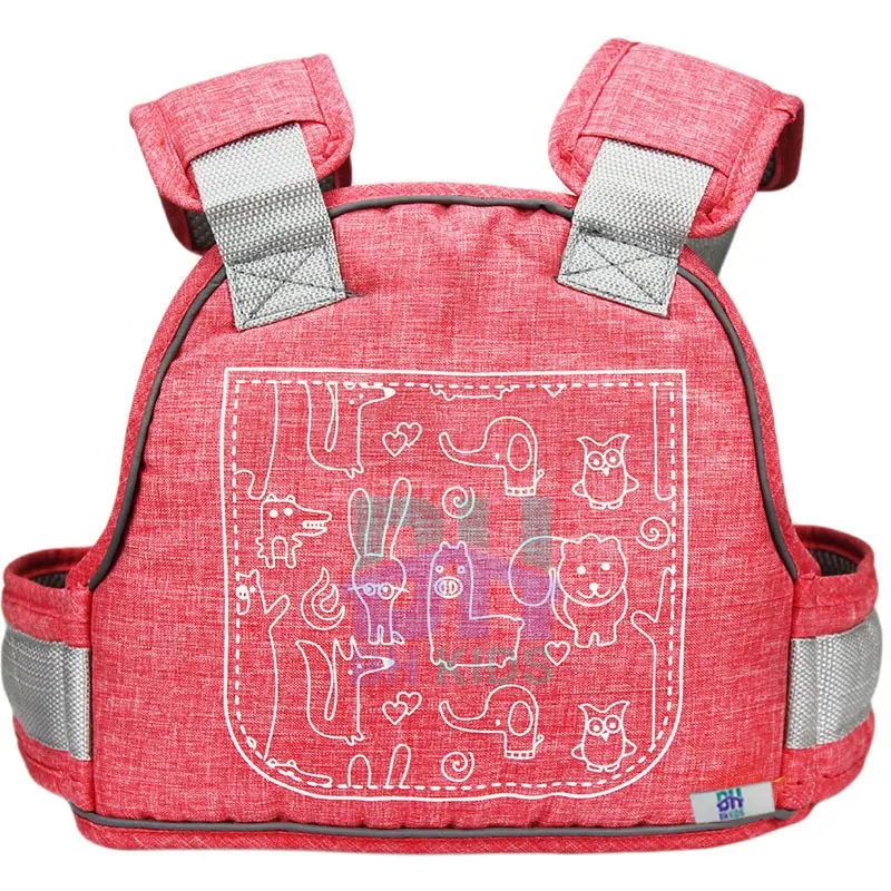 Đai đi xe máy BH Kids an toàn cho bé (từ 1 đến 10 tuổi), chống bụi bẩn, thoáng khí, chắc chắn, phát sáng ban đêm Địu 8
