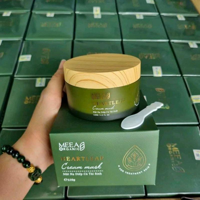 [CHÍNH HÃNG] MẶT NẠ DIẾP CÁ 120GR-Heartleaf Cream Mask (Kèm Bông Rửa Mặt và Que Lấy Mask) Làm Đẹp Da, Dưỡng Ẩm Da Tất cả các loại da Nam Nữ Skincare Nam Nữ Kem Face