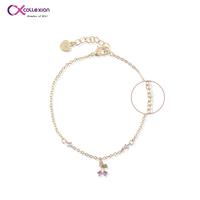 Gambar Gelang Rantai Dewasa Lapis Emas Collexion Pink Berrina Gold Plated Bracelet Gold Selene Series dari Collexion Kota Administrasi Jakarta Utara 1 Tokopedia