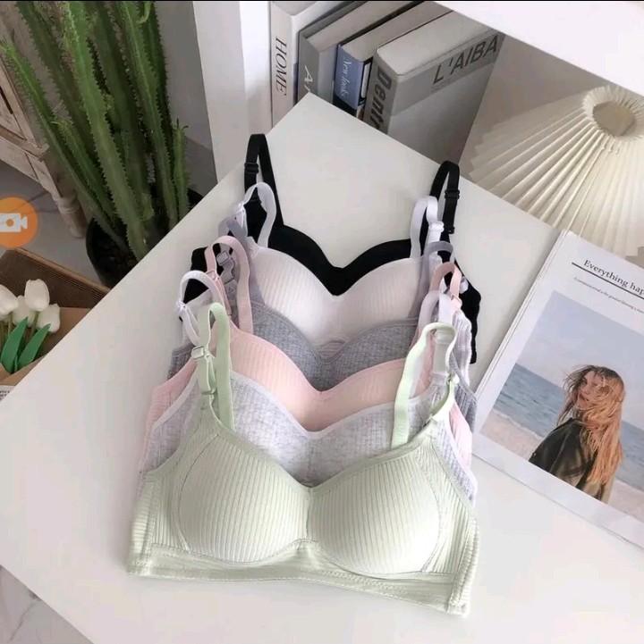 [ 1pcs ] Bra Busa Tipis Sorex 99189 size 34-38 |Tanpa Kawat Kait 3 Cutting 3/4 [ Cup A-B ] Poliester Lembut 3