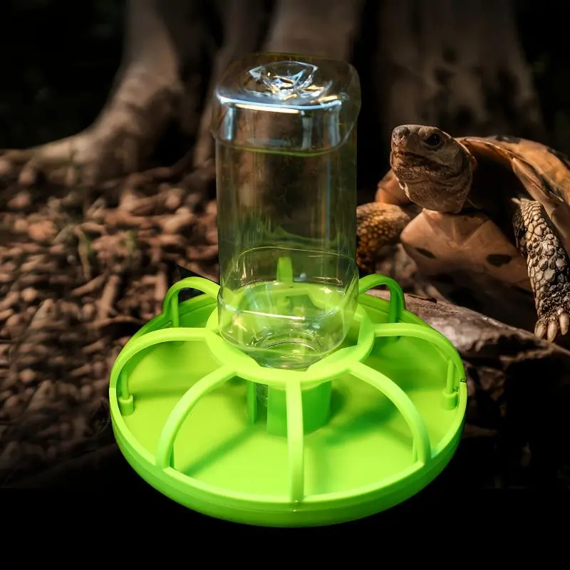 Automatic Reptile Water Dispenser, 1 Count Reptile Water Feeder, Suitable for Various Animals, Durable Plastic Water Dispenser for Zoo & Cage Use 3