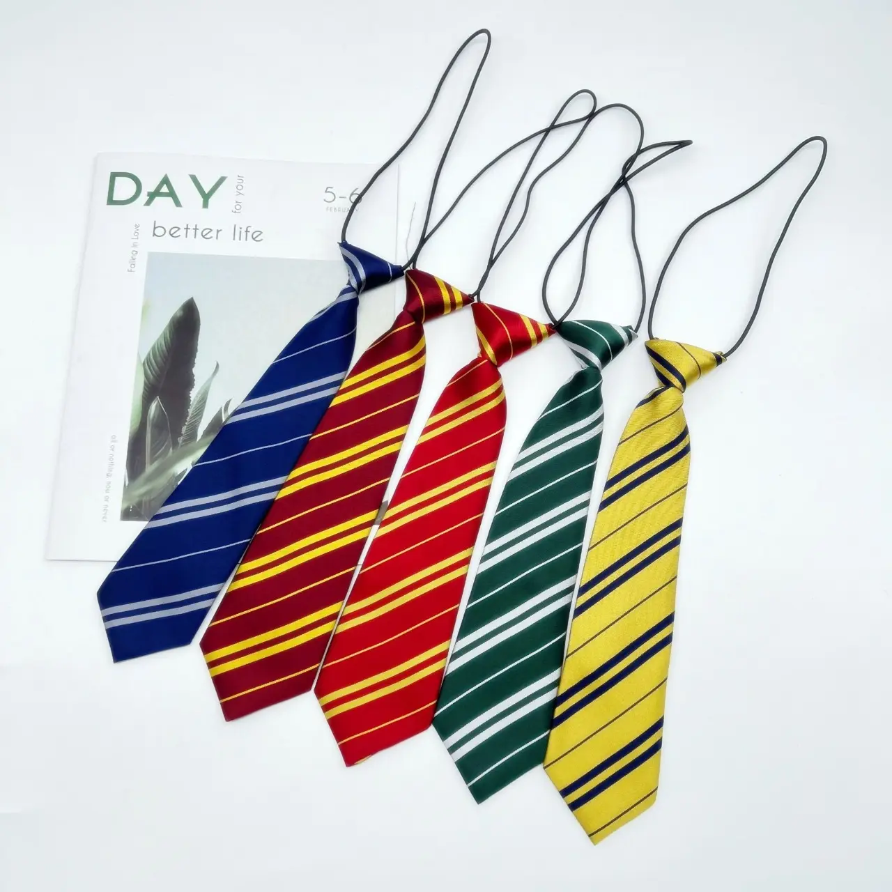 aksesoris fashion anak dasi instant motif salur