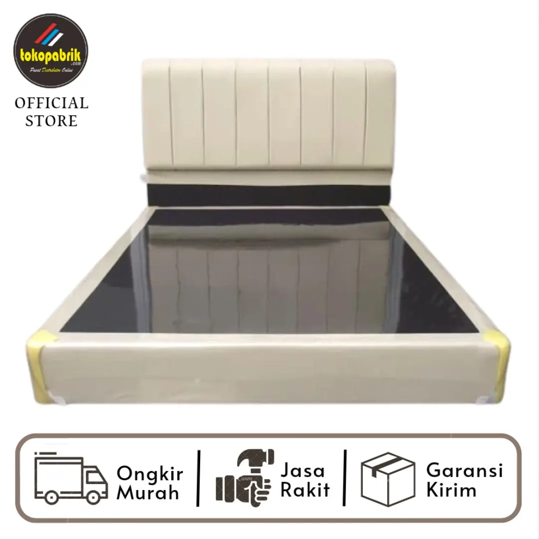 Divan Sandaran 180x200 No 1 Minimalis Modern / Dipan Tempat Tidur / Ranjang Kasur Murah Cirebon Tegal Brebes Pemalang Pekalongan Indramayu Tasikmalaya Bandung