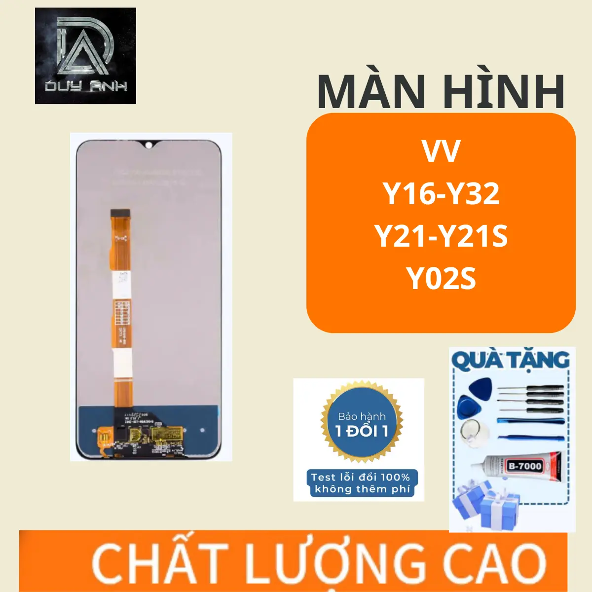 Màn Hình Vv Y16 / Y02S / Y21 / Y21s / Y32 ZIN NEW (Tặng bộ sửa và keo)