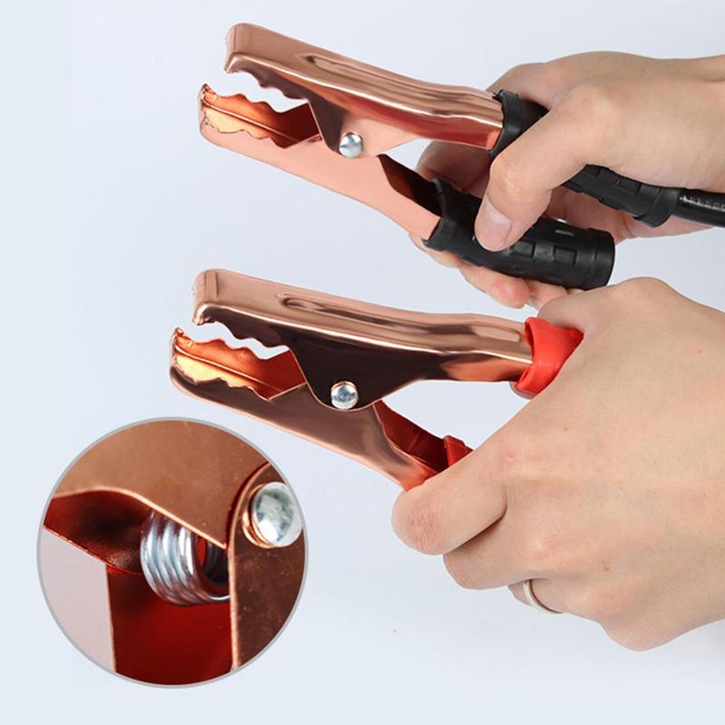 Product Introduction of 1pcs Car Battery Line Car Battery Clip Car Emergency Battery 500A Wire Clip Clip Car Insulation E5K6 84