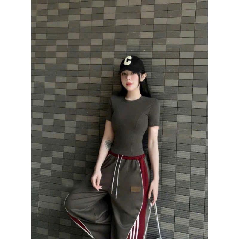SET263-Set bộ body phối áo cotton mix quần chất umi mì dày dặn 4