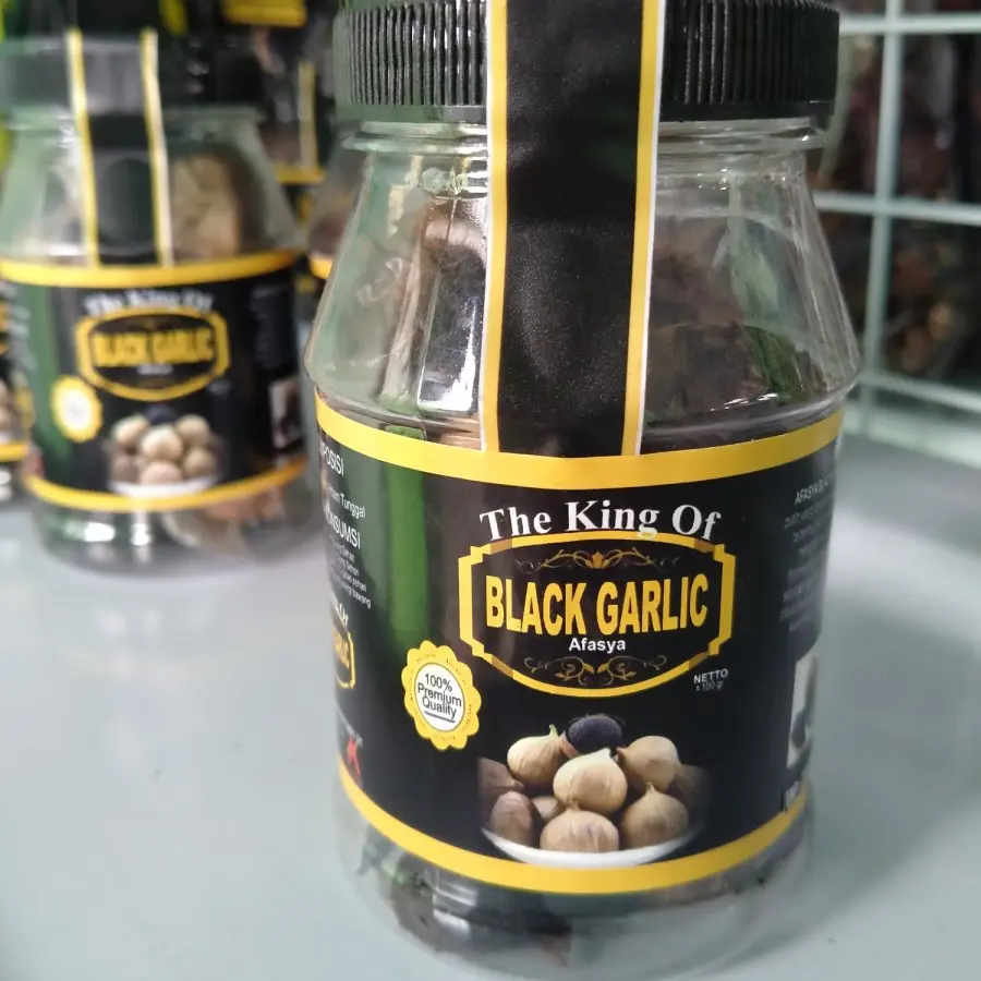 Bawang Hitam Tunggal Lanang Original Black Garlic