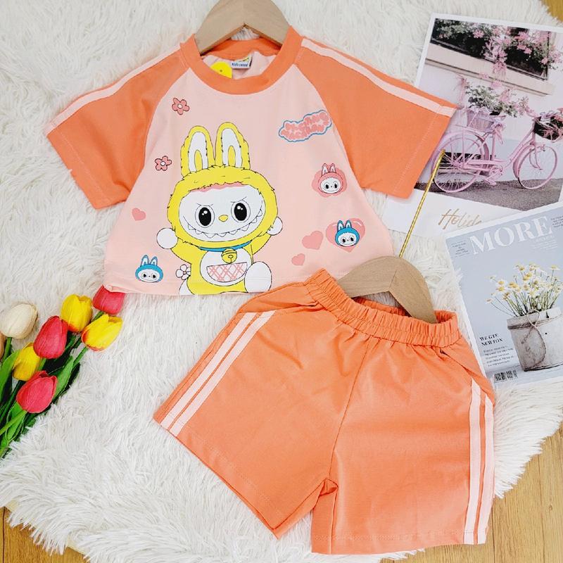 (12kg- 40kg) Bộ sọt Labubu chất vải thun cotton mềm mại thoáng mát cho bé yêu. 4