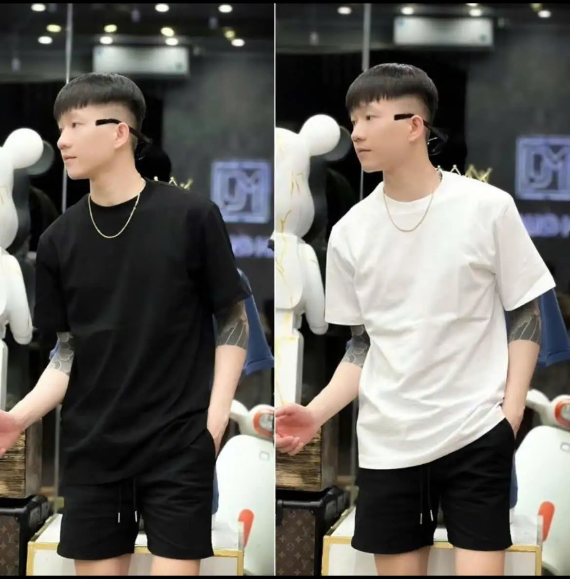 Áo thun trơn  nam nữ, cotton , siêu phẩm  cho hè này  chất vải Coton co dãn 4 chiều siêu ĐẸP  cho ae boy phố