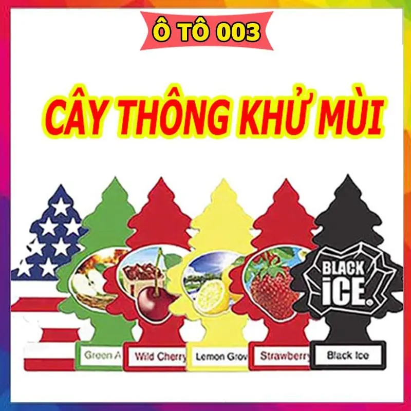 Cây thông thơm Mỹ Little tree - Mùi hương tự chọn túi thơm cây thông Mỹ