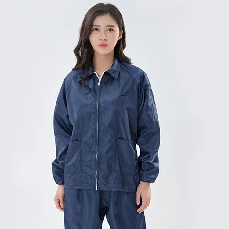 Product Introduction of Áo khoác chống bụi Bảo Hộ Lao Động chống tĩnh điện, Quần áo không tĩnh điện, Thích hợp cho nhà máy điện tử, Bộ đồ chống tĩnh điện, Bộ đồ phòng sạch hai mảnh, Năm 2025 9