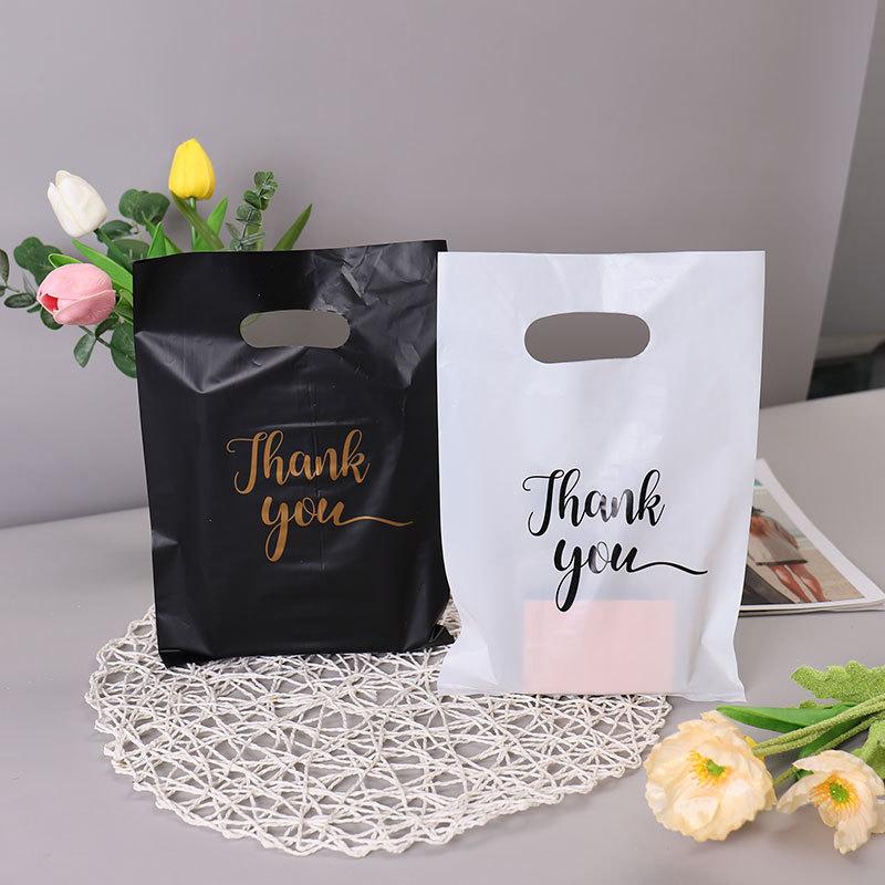 Beg Hadiah Plastik Terima Kasih Mini, Set 10Pcs, Boleh Digunakan ...