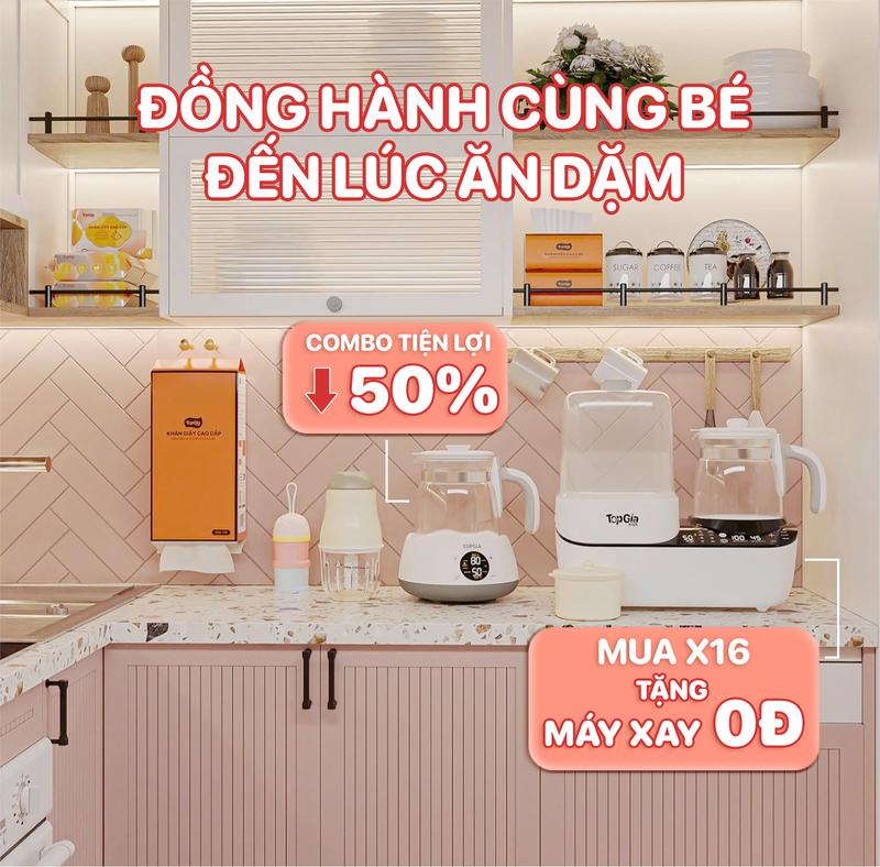 Product Introduction of ( MUA 1 TẶNG 1) Máy đun nước pha sữa M3-01 TOPGIAKIDS tự động điều chỉnh giữ nhiệt thông minh thay thế Ấm Siêu Tốc - Bảo hành 3 năm ( tặng kèm lồng hâm) Ấm Đun Đun Siêu Tốc 10