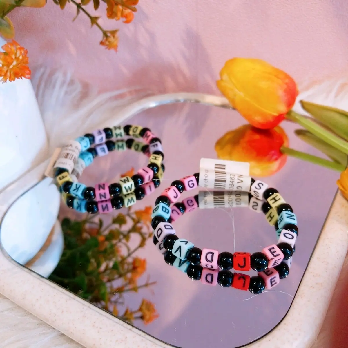 vòng tay chữ cái xinh xắn Sinh nhật