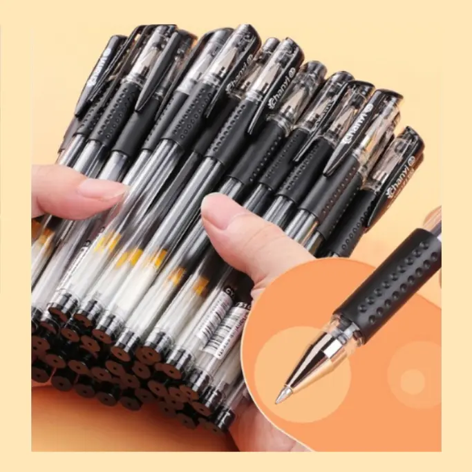 (HARGA 1Pcs SAHAJA) 0.05mm Gel Pen Ball Point Student Office Stationary Stationery Writing