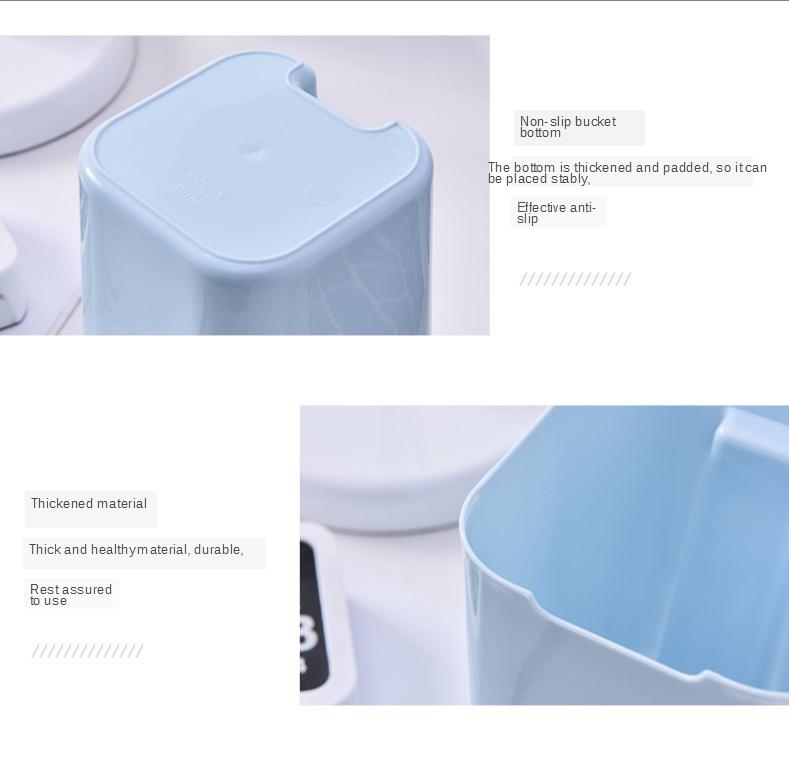 Product Introduction of Mini Trash Can Zero Waste Trash Can Recycle Bin Kitchen Nordic Simple Removable Desktop Trash Can Trash Bin  Kitchen Trash Can 21