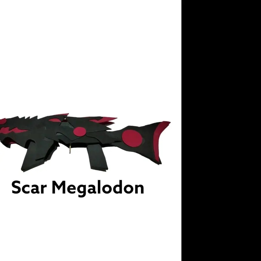 SG SCAR MEGALODON Free Fire game