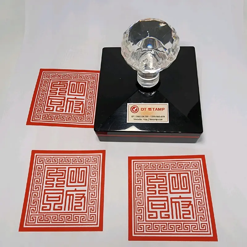 Ấn triện, Dấu đóng sớ liền mực. Dấu Ấn Triện nhà chùa, phục vụ các Thầy 6