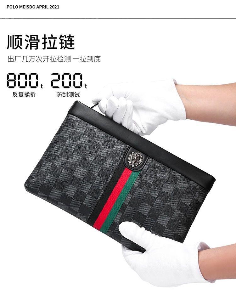 Product Introduction of [90% Positive Feedback Rate] Men's Clutch 2022 New Clutch Men's Trendy Men's Bag Bags Business Hand Bag Big Brand Briefcase Men's Large Capacity 17