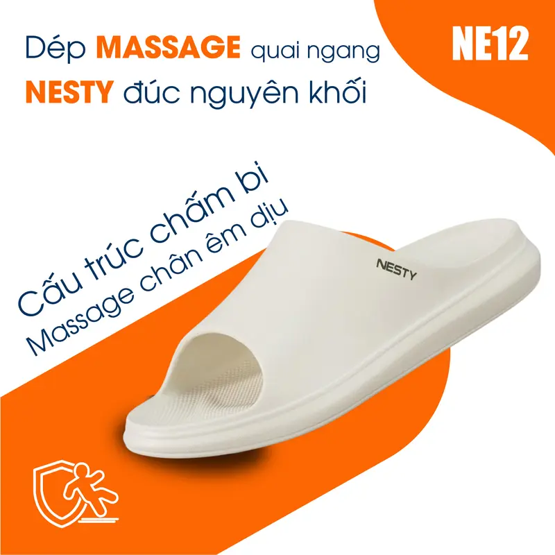 NE12 Dép Quai Ngang Chính Hãng NESTY Chất Liệu Nhựa EVA cao cấp 1