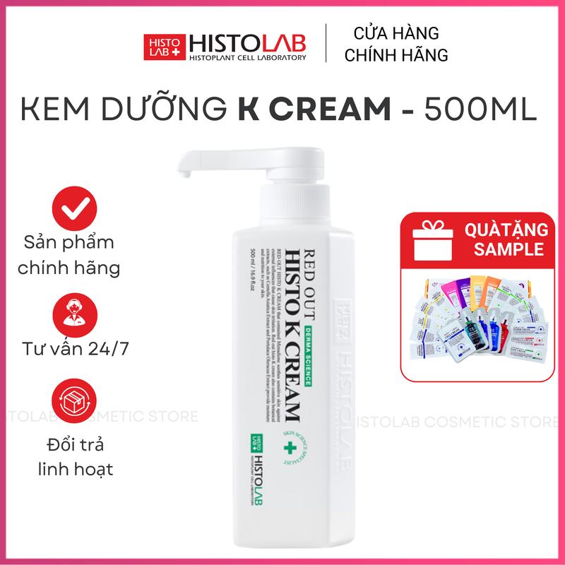 Kem dưỡng - Red Out Histo K Cream Histolab 500ml