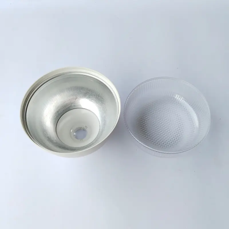 Casing Lampu LED Transparan 20 30 40 50 Watt Kap Cover Lampu Transparan 3