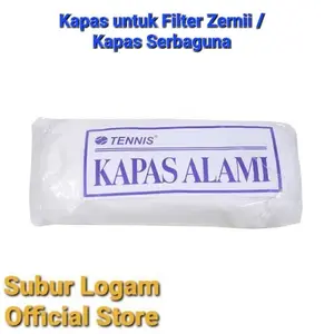 KAPAS Alami TENNIS untuk Filter Zernii / Zerni Kapas Refill Serbaguna Filter Air