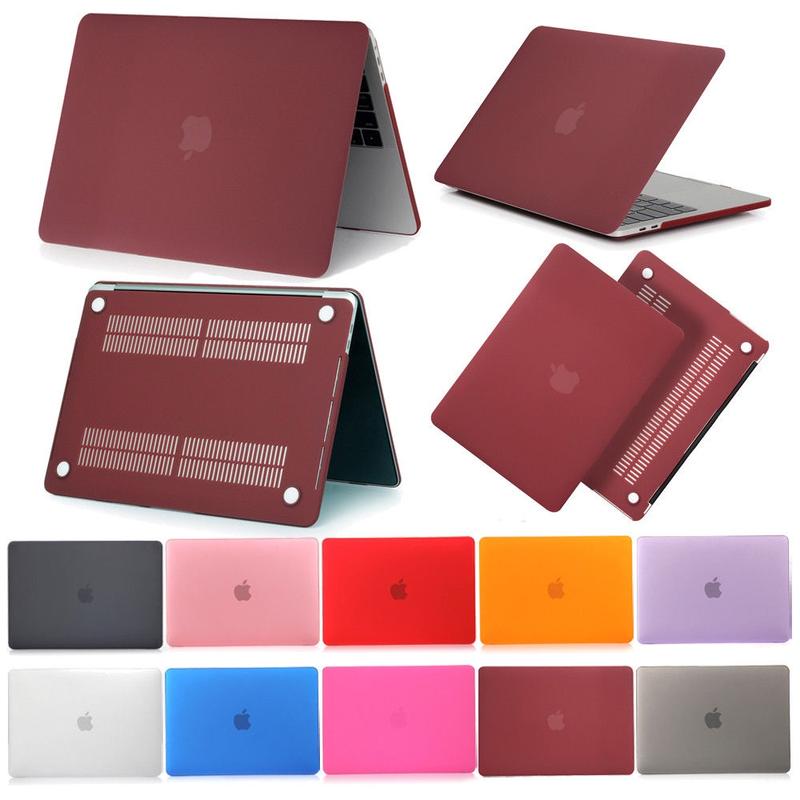 Sarung Cangkang Keras Komputer Riba, untuk MacBook Pro 13 
