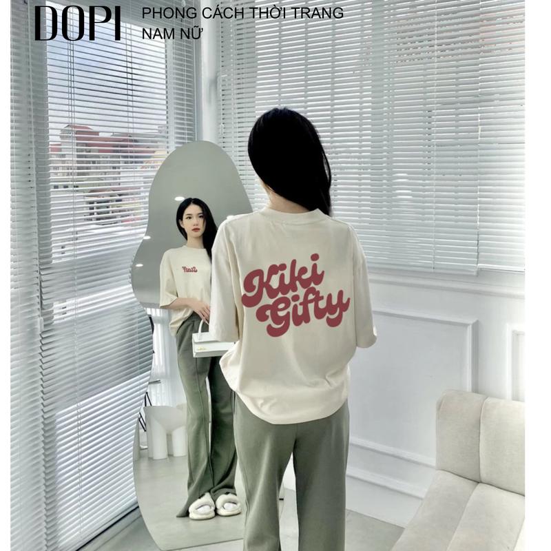 ( Tặng Hộp Box ) Áo Thun Tay Lỡ In Hình Taff Kiki.Gifty by Leena, Chất Cotton Co Giãn 2 Chiều , Mêm Mịn 3