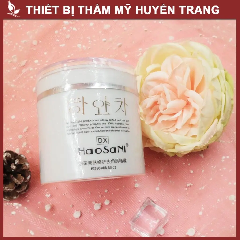 Kem Mát Xa Mặt Cho Spa HAOSANI BC004 Massage Làm Da Sáng Mịn, Matxa Nâng Cơ, Không Kích Ứng Skincare