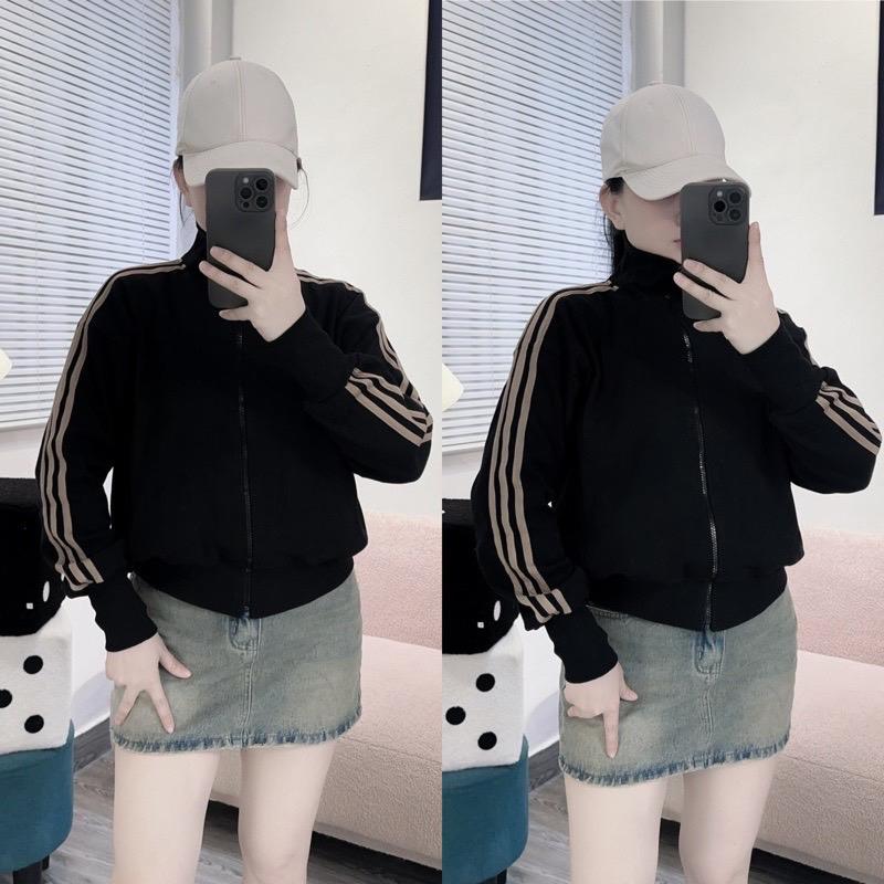 Bigsize 45-85kg Áo khoác nữ áo chống nắng KHÔNG NÓN form vừa 5 túi chất gân mềm mát co giãn có bigsize Women Jacket Top