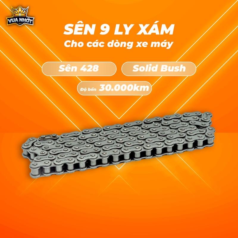Sên Xe Máy Catta 9 Li Cho Wave Sirius Dream Future Jupiter - Sên 428 Gia Nhiệt Nhiều Tầng - Phụ Tùng Nhông Sên Dĩa Xe Máy Chính Hãng