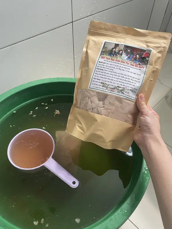 Thảo dược tắm mẹ chăm sóc sau sinh túi lọc người  Dao Đỏ 1