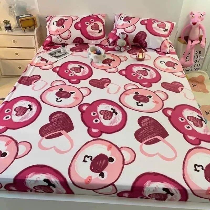 Bộ 5 món PHAO ( 2 vỏ gối đầu + 1 ga + 1 vỏ gối ôm + 1 chăn dày dặn ) 1