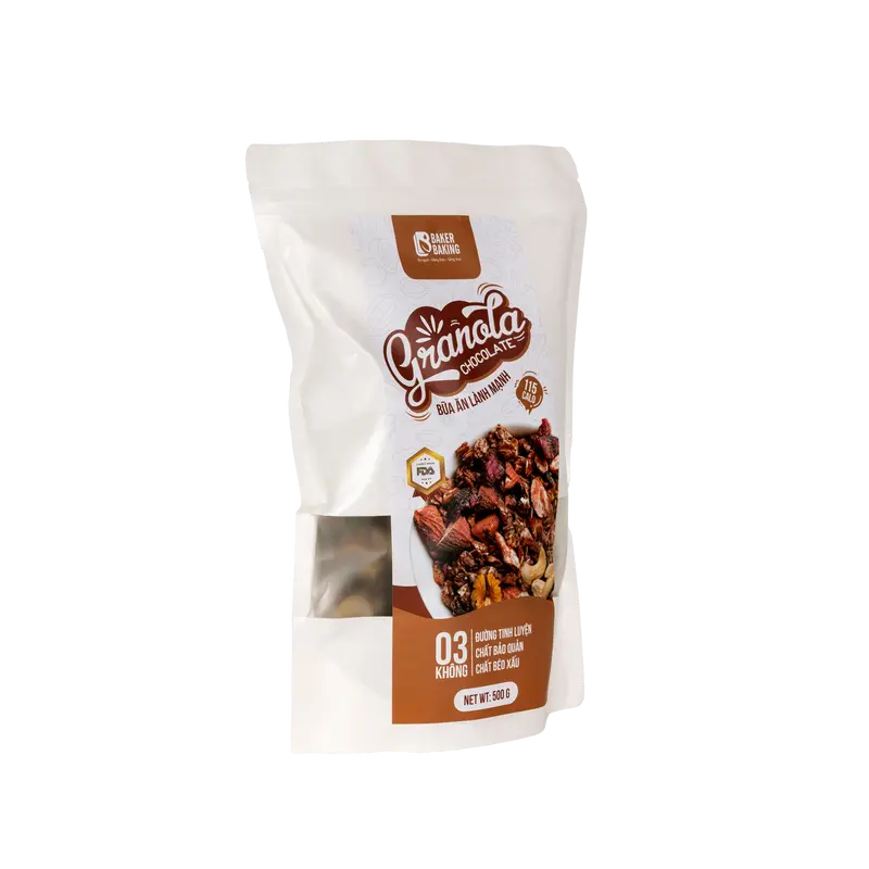 Granola hạt ngũ cốc Baker Baking, không đường healthy, eatclean 5