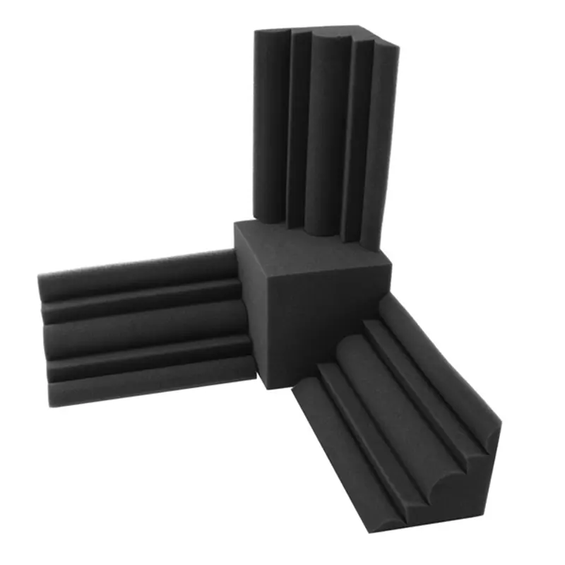 【Hải ngoại】Xốp Cách Âm Vuông 15X15X15Cm, 4 Cái / bộ, 1 Cái, Xốp Cách Âm + 3 Cái, 12X12X24Cm, Bẫy Âm Trầm, Xốp Tường Chống Cháy 0