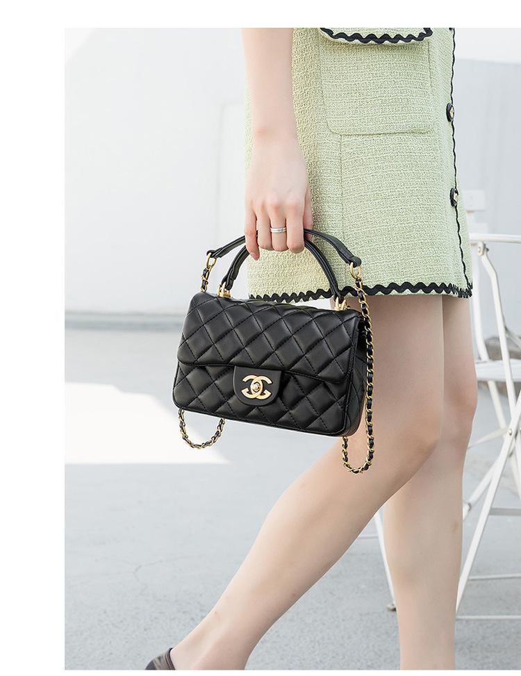 Product Introduction of Túi Xách Nhỏ Dây Xích Hình Thoi Mới Xuân / Hè 2024 Cho Nữ Túi Đưa Thư Phong Cách Phương Tây Cao Cấp Túi Vuông Nhỏ Phổ Biến 10