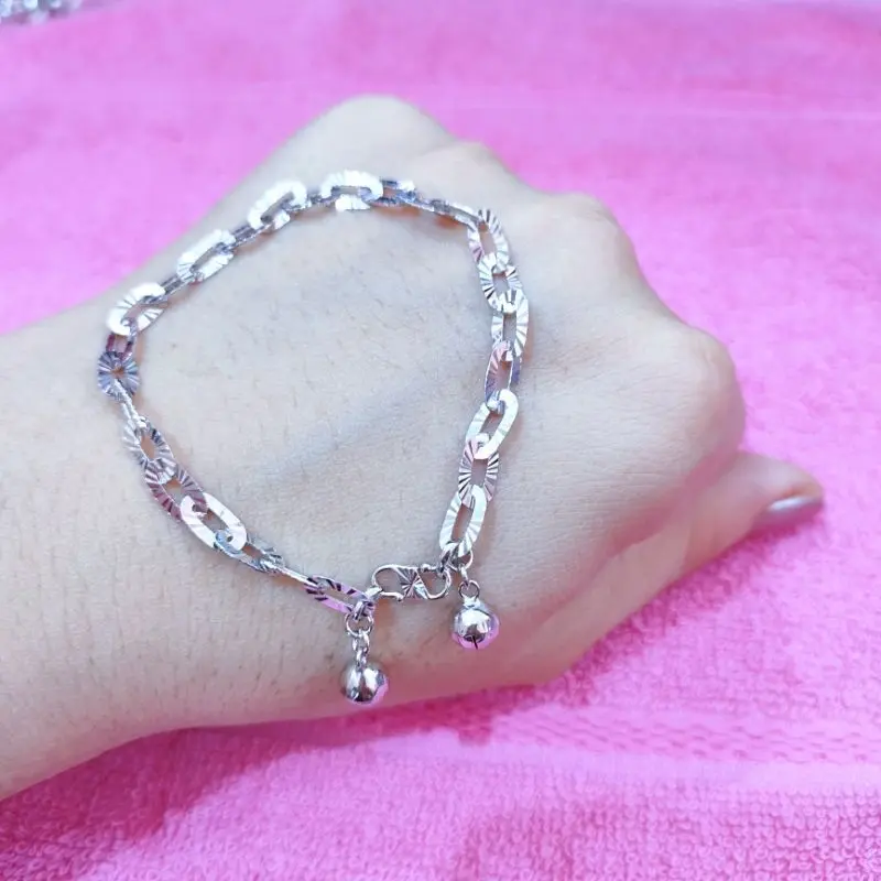 Terlaris Gelang Tangan Titanium Gelang Wanita Model Nuri Gold Gelang nuri silver Perhiasan Fashion Anti Luntur