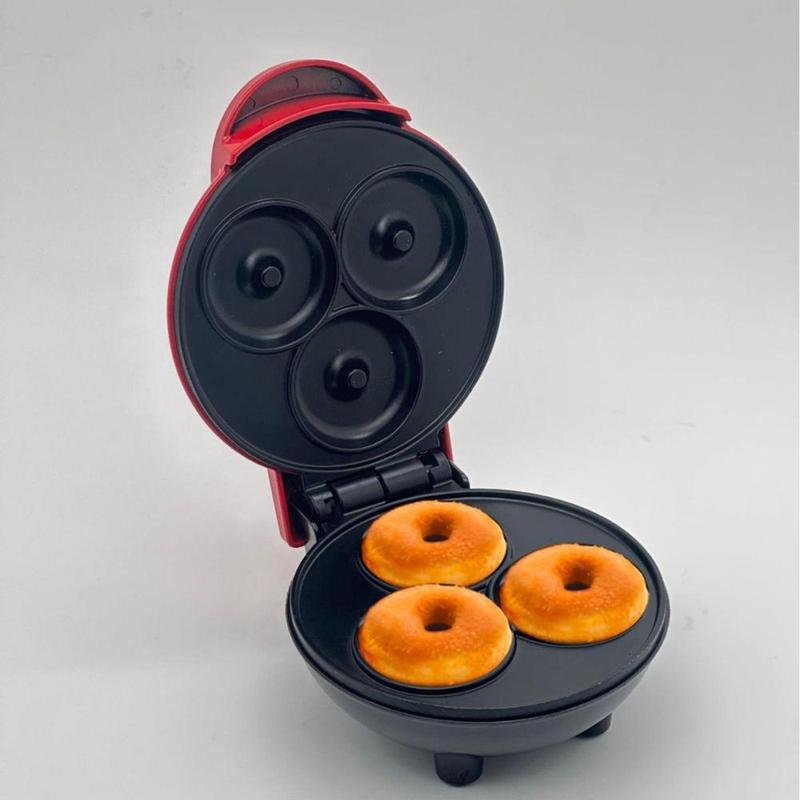 Mini Waffle Maker Sandwich Waffle Machine Nonstick Quick Heat Versatile Panini Press for Desserts Pancake Burgers Sandwich Steak 4