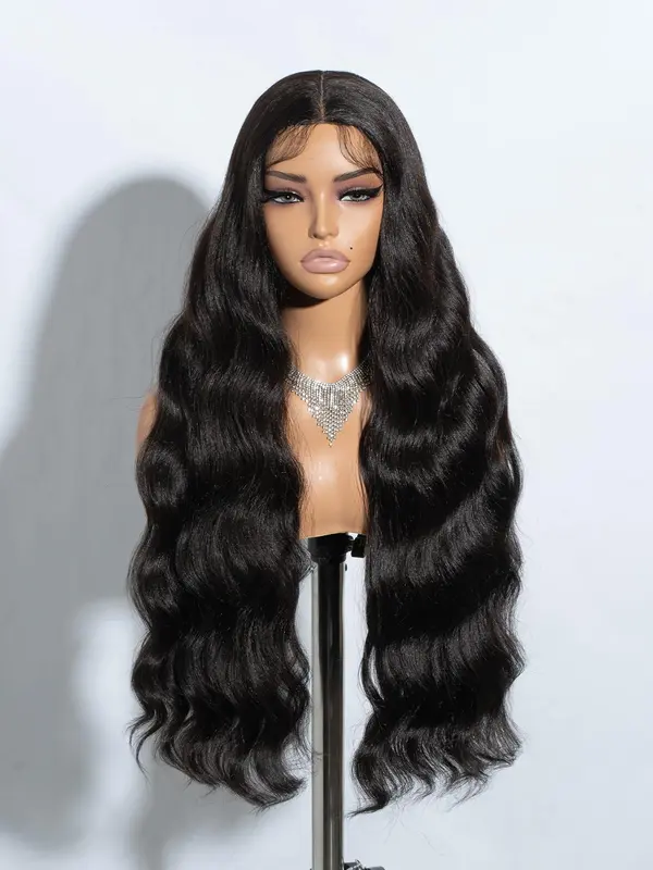 Valentine's Day Long Wavy Synthetic Lace Front Wig As Gift for Girlfriend, 29 Inch Middle Part Wig, Ombre Cosplay Wigs for Women for Girlfriend 1