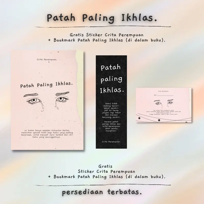 Buku Patah Paling Ikhlas (Crita Perempuan & Crita Official) 0