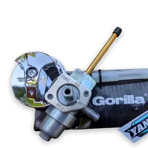 Kran bensin Tirev Tiger Revo import gorila PNP tangki CB GL pro max gl100 MP Megapro crom Motorcycle