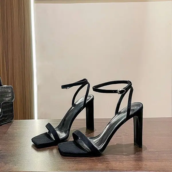 💯FREE SHIP💯SANDAL CAO GÓT - GUỐC NỮ QUAI NGANG MẢNH - GIÀY THỜI TRANG QUAI CÀI 7P-9P S47